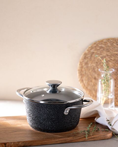 Noir Titanium Cuiseur Profond 18 Cm - 0