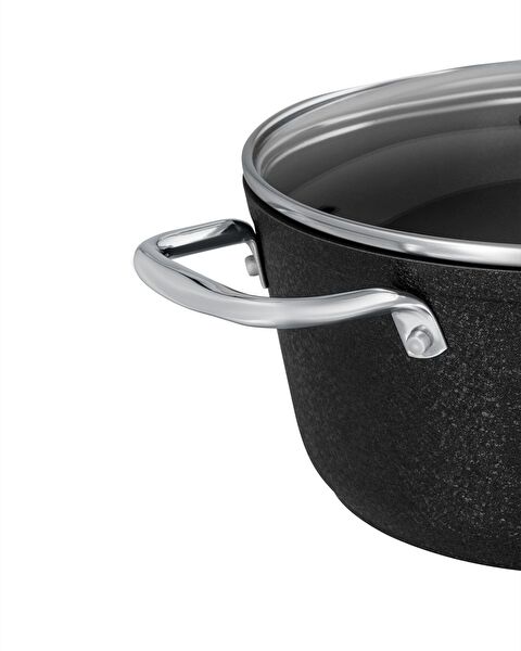 Noir Titanium Cuiseur Profond 18 Cm - 8