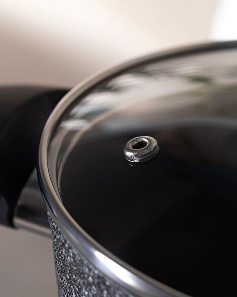 Titanium 7 Piece Cookware Set Opus - Black - 4