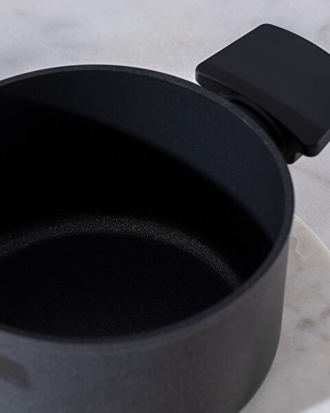 Titanium Professionele Diepe Pot - Zwart - 18 cm - 3