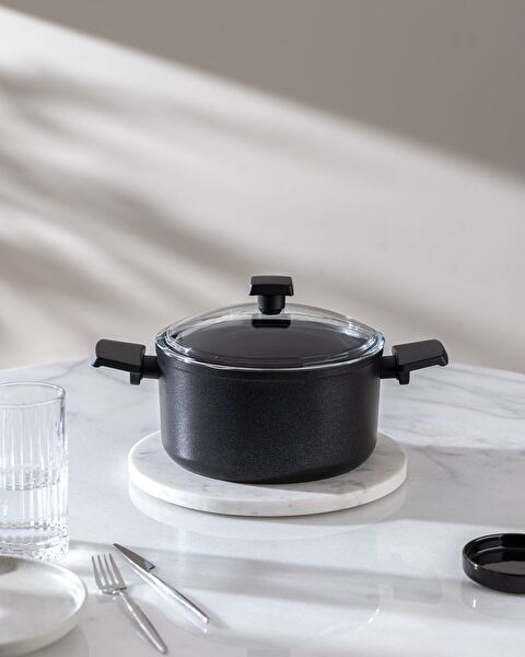 Titanium Profesional Deep Pot 22cm - 0