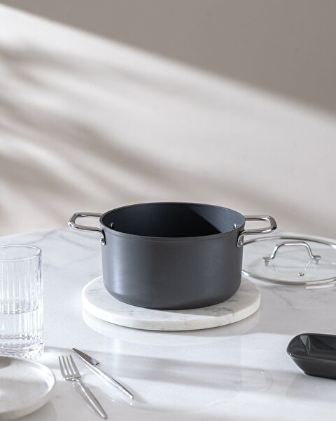 Titanium Profesional Deep Pot 22cm - 1