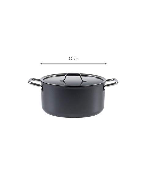 Titanium Profesional Deep Pot 22cm - 11