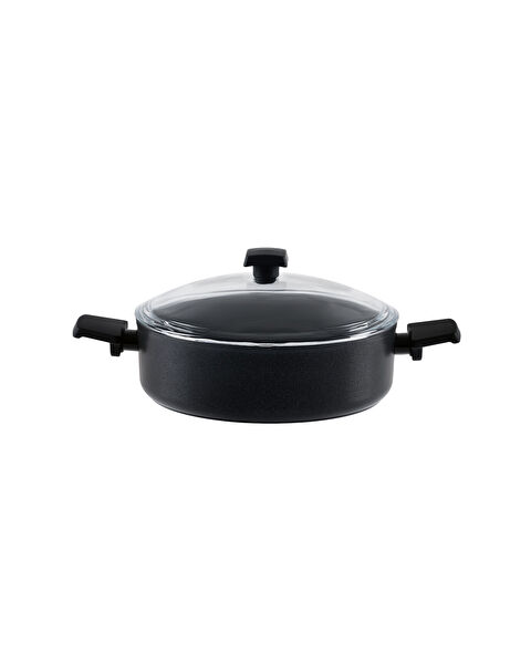 Titanium Professionele Stoofpot - Zwart - 26 cm - 7