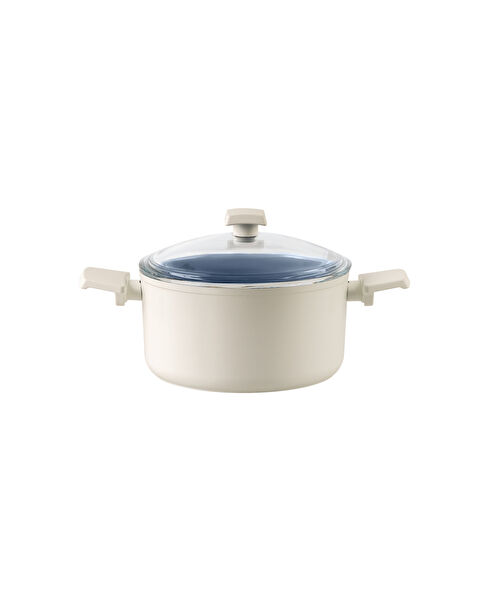 Nano Ceramic Deep Pot 22cm - 7