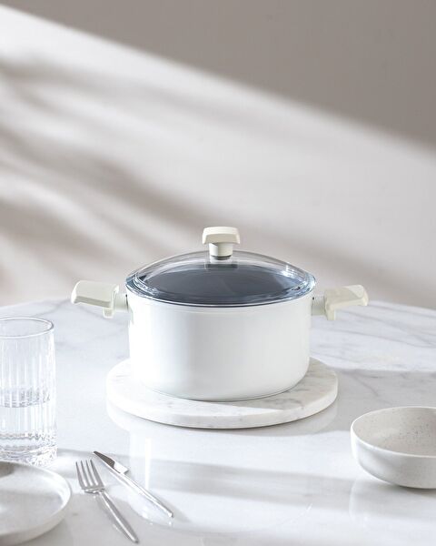 Nano Ceramic Deep Pot 22cm - 0