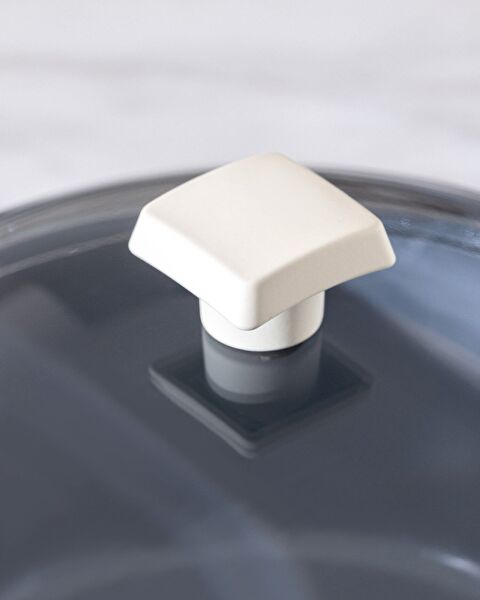 Nano Ceramic Deep Pot 22cm - 4