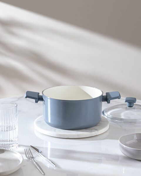 Nano Ceramic Deep Pot 22cm - 1