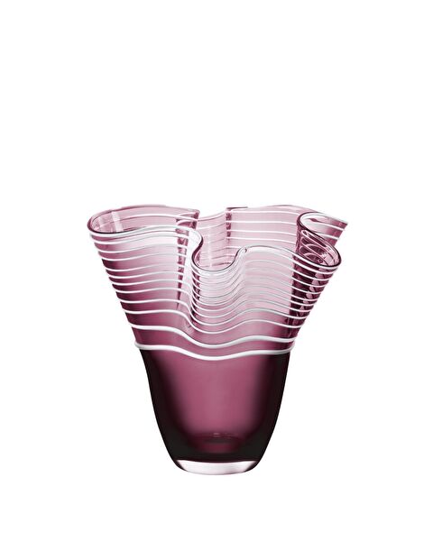 يدوي الزجاج مزهرية - حجم كبير - 0