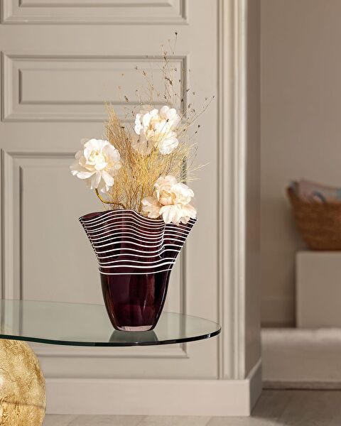 يدوي الزجاج مزهرية - حجم كبير - 2