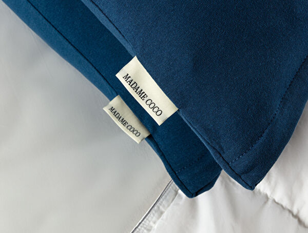 Taie d'oreiller 2 pièces en coton peigné Valeria - 1