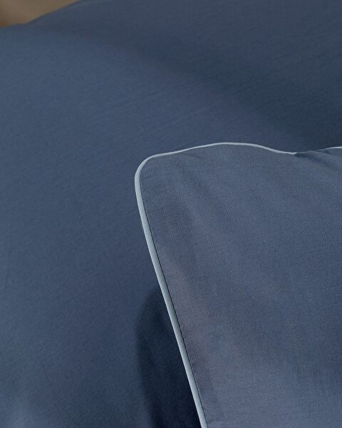 طقم من 2 غطاء وسادة تيلدا مع حواف - 1