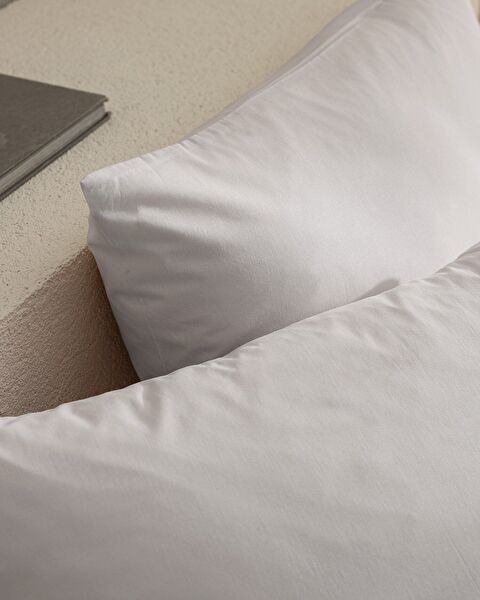 Manon 100% Cotton Pillowcase Set - Stone - 2