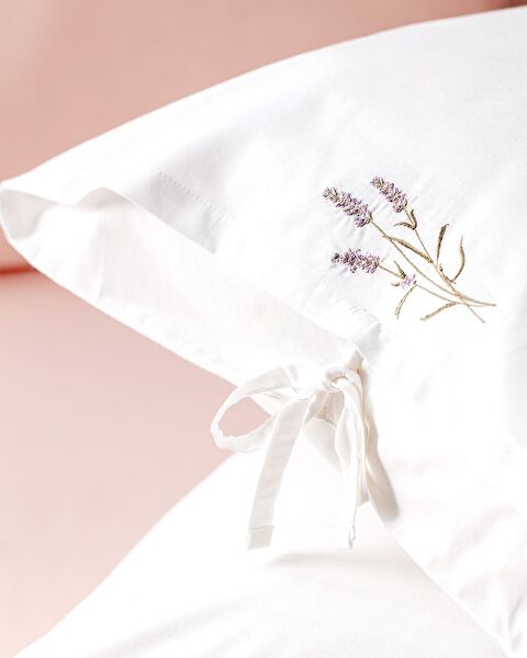 Laventa 100% Cotton Pillow Case - Purple - 2