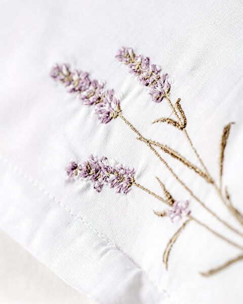 Laventa 100% Cotton Pillow Case - Purple - 0