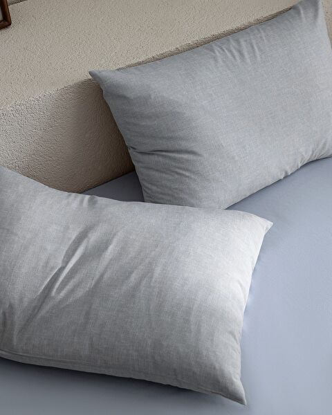 Delrico 2-Piece Pillow Case - Gray - 1