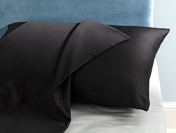 Ciel Satin Plain Pillowcase - 1