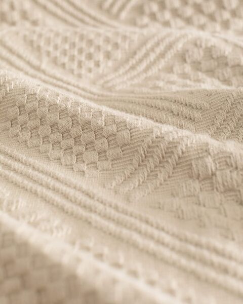 Couvre-Lit Double Triangle - Beige - 6