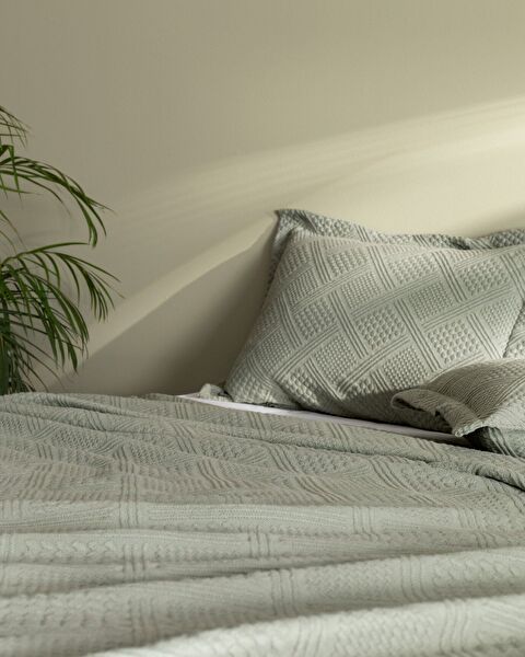 مفرش سرير مزدوج مثلث - 1