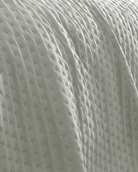 Rennes Çift Kişilik Yatak Örtüsü - Mint Yeşili - 4