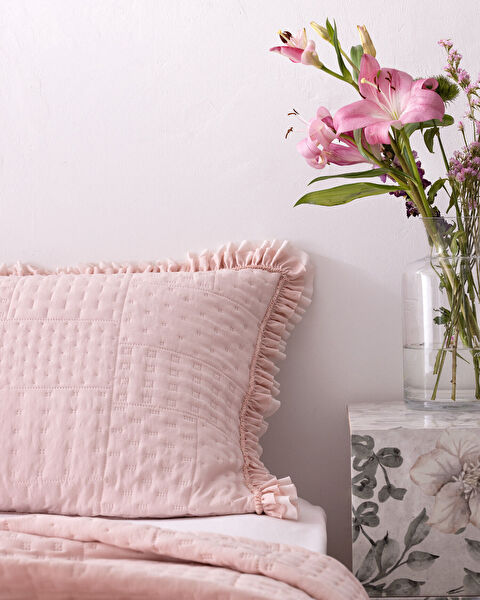 Medus Double Bedspread - Powder - 4