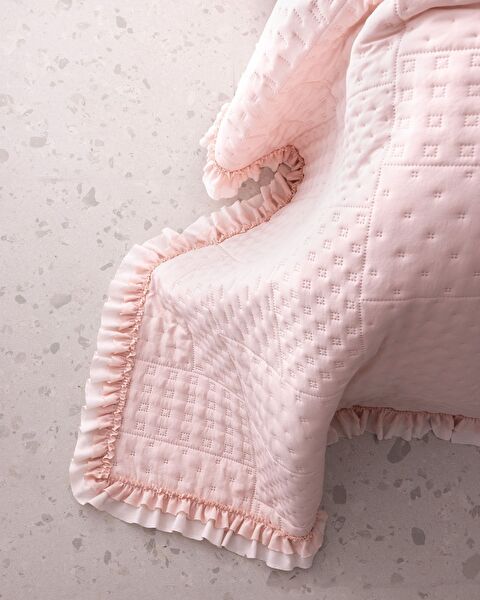 Medus Double Bedspread - Powder - 6