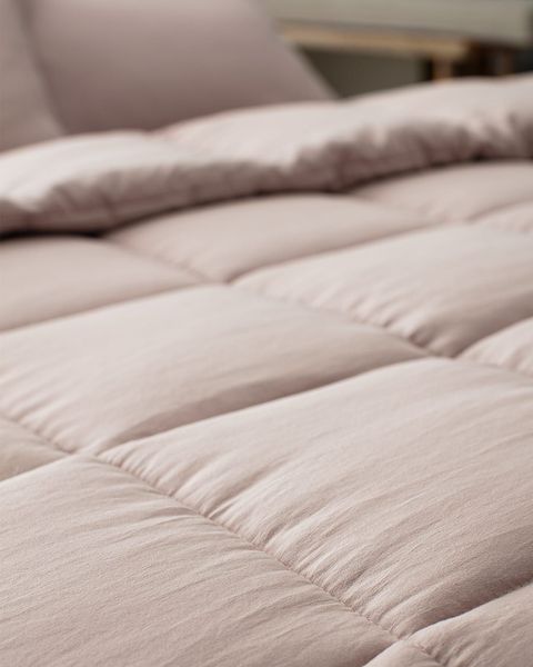 Mona Çift Kişilik Comforter Set - Pudra - 4