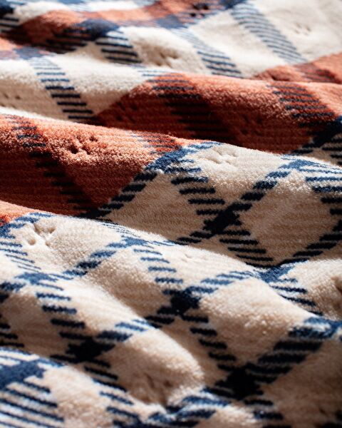 Jonzais Sherpa Çift Kişilik Yatak Örtüsü - Bej - 6