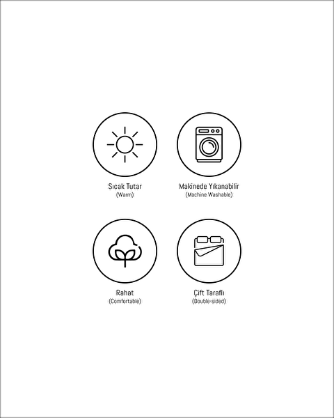 Beth Double Wellsoft dekbedset - Oranje - 7