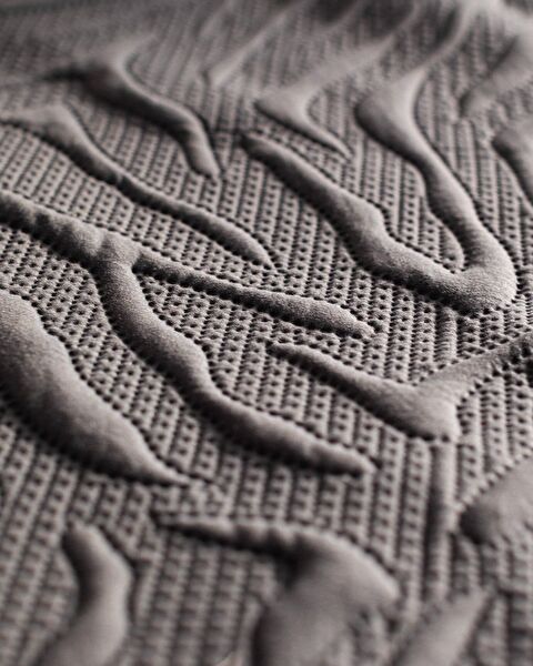 Ensemble Couvre-lit Cher King Size - Anthracite - 6