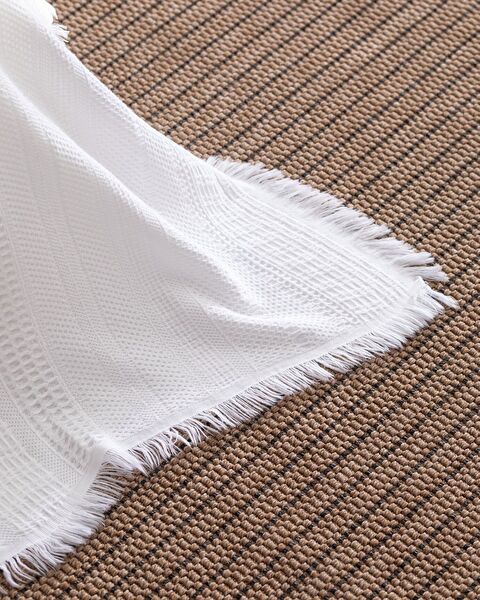 Couvre-lit Lucille King Size 100% coton - Blanc - 5