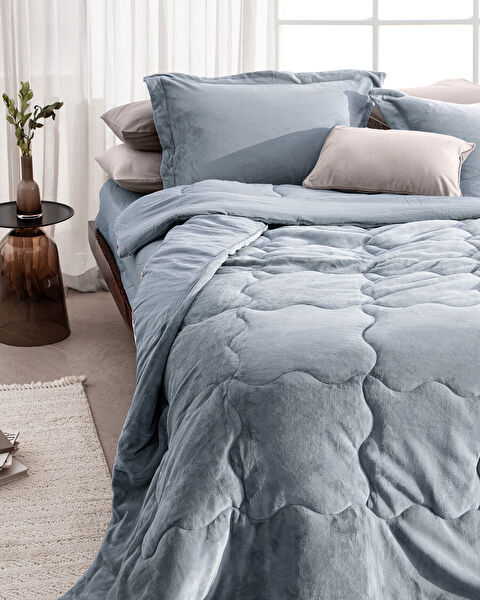 Kaira Kingsize dekbedset - Indigo - 1