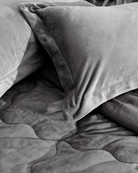 Kaira kingsize dekbedset - antraciet - 7