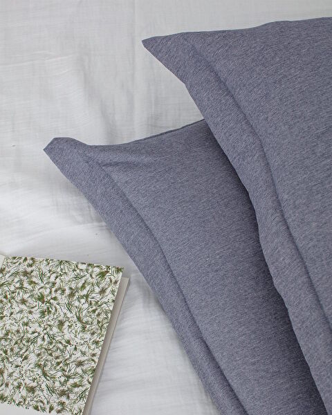 Meleni kingsize dekbedset - Indigo - 4