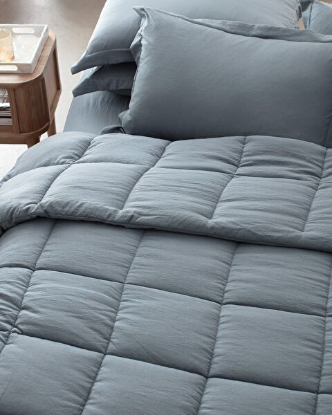 Mona kingsize dekbedset - grijs - 5