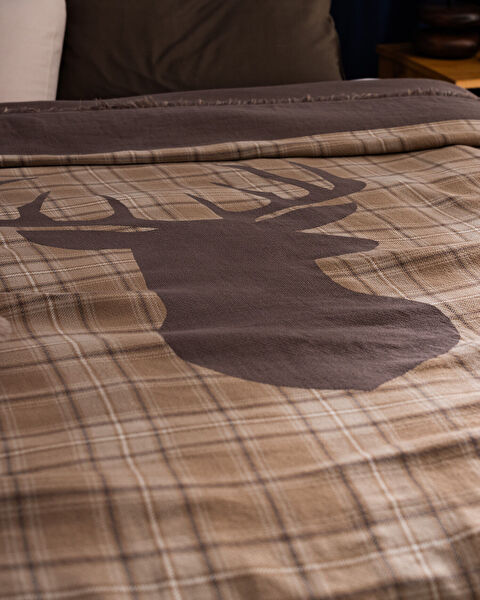 Valensole King Size %100 Pamuk Yatak Örtüsü - Bej - 2