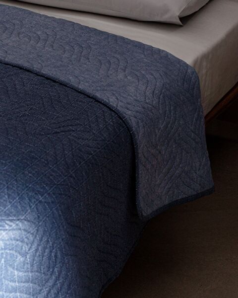 Couvre-lit imprimé simple Odette - 3