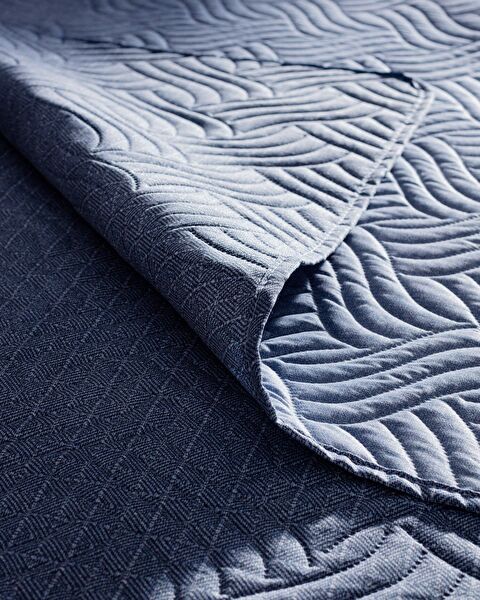 Couvre-lit imprimé simple Odette - 5