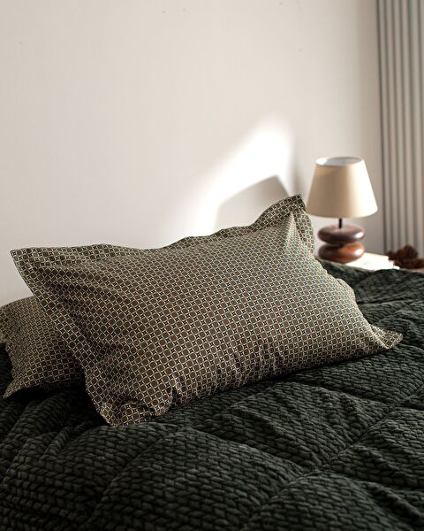 Vincent Wellsoft dekbedset voor één persoon - groen - 5