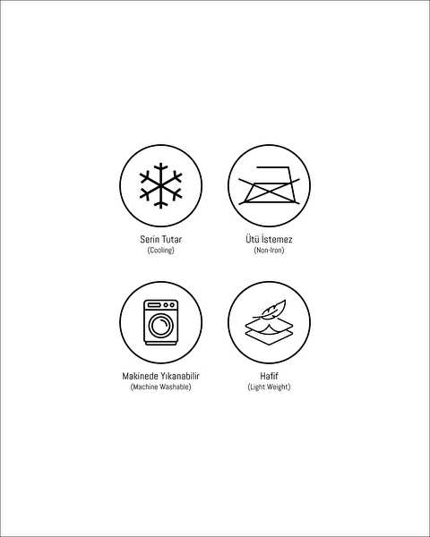 İlus Bambu Eenpersoonsdekbedset - Poeder - 9