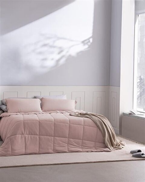 İlus Bambu Eenpersoonsdekbedset - Poeder - 0