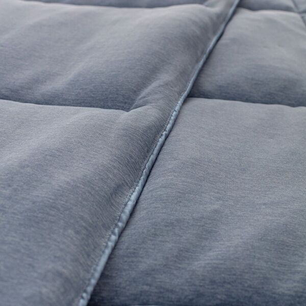 İlus Eenpersoons Bamboe Dekbedset - Blauw - 3