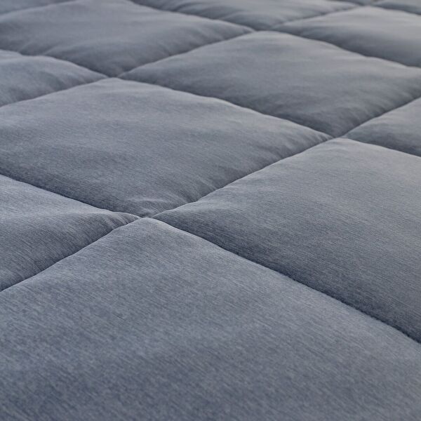 İlus Eenpersoons Bamboe Dekbedset - Blauw - 4