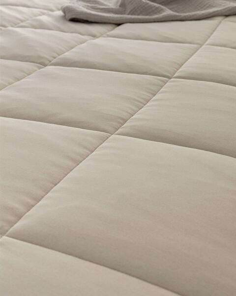 İlus Eenpersoons Bamboe Dekbedset - Beige - 4