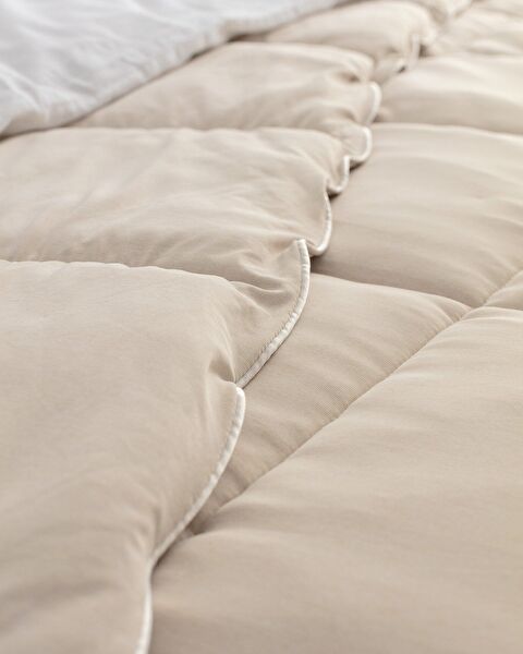 İlus Eenpersoons Bamboe Dekbedset - Beige - 3