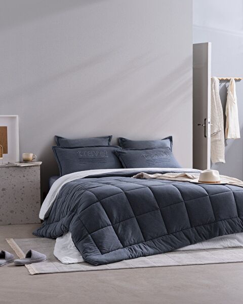 Cassis Cotton Comforter Set - 0