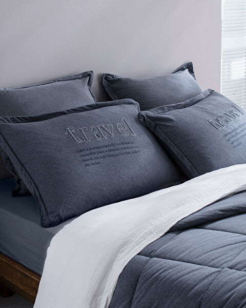 Cassis Cotton Comforter Set - 4
