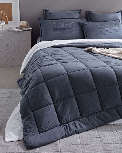 Cassis Cotton Comforter Set - 2