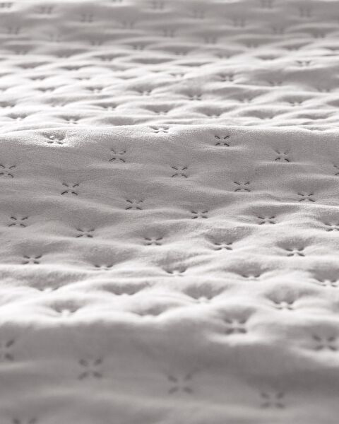 Rennes Tek Kişilik Yatak Örtüsü - Gri - 3