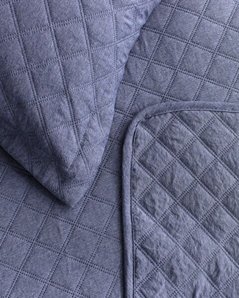 Relinda Eenpersoonssprei - Indigo - 2